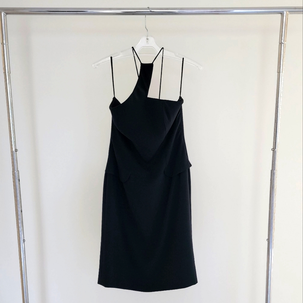 Giorgio Armani Dark Navy Mini Dress ITA 40 - Picture 1 of 3